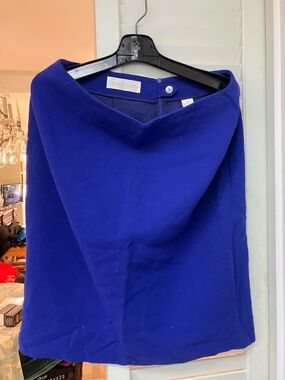 Dana Buchman Purple A-Line Skirt